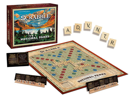 SCRABBLE®: National Parks - Trò chơi ghép chữ chủ đề Công viên quốc gia - The Op Games