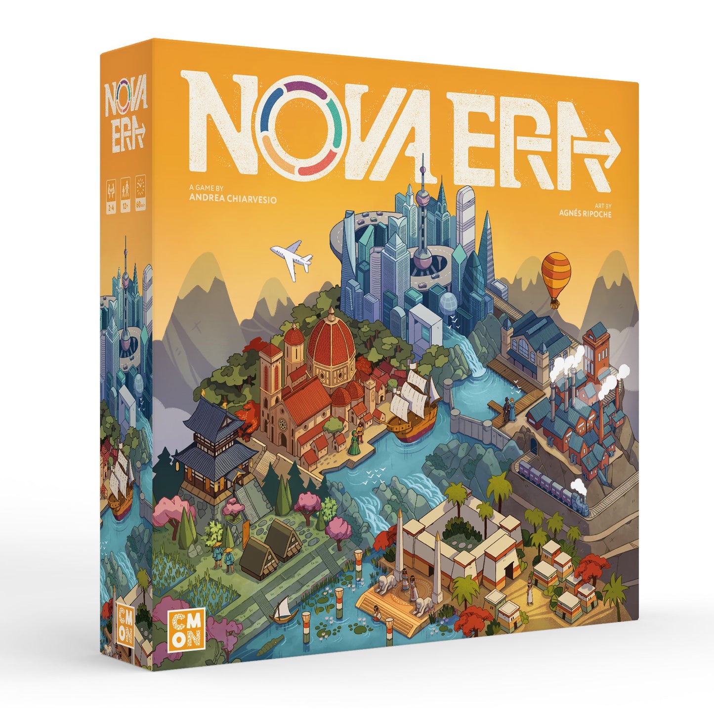 Nova Era Board Game - Trò Chơi Xây Dựng Văn Minh - CMON