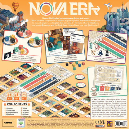 Nova Era Board Game - Trò Chơi Xây Dựng Văn Minh - CMON
