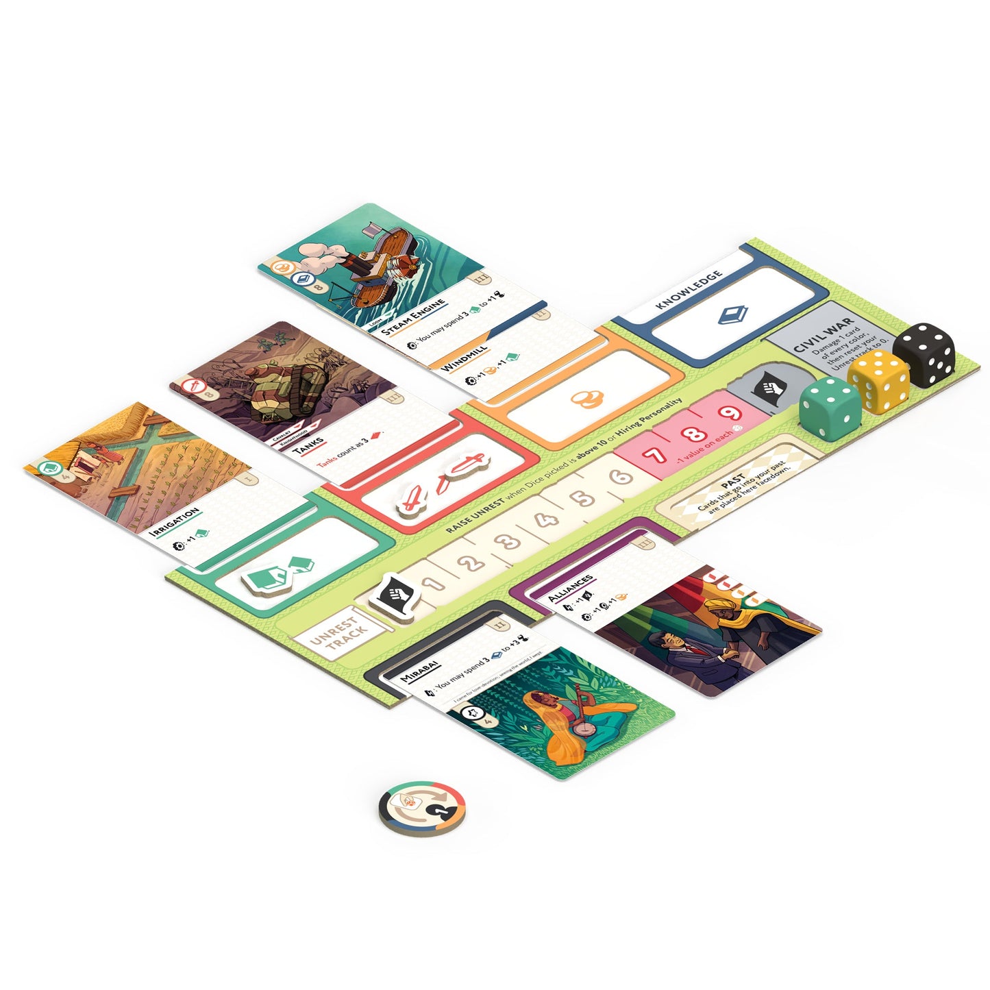 Nova Era Board Game - Trò Chơi Xây Dựng Văn Minh - CMON