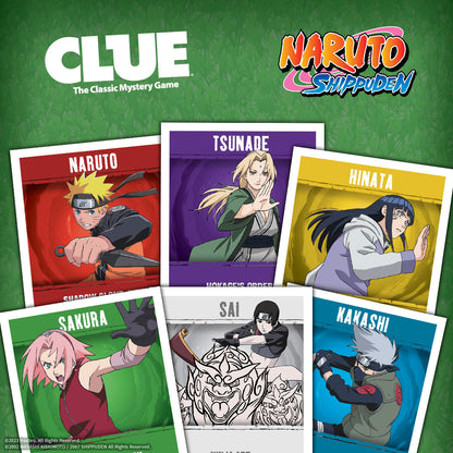CLUE®: Naruto Shippuden - Trò chơi Board Game trinh thám - The Op Games