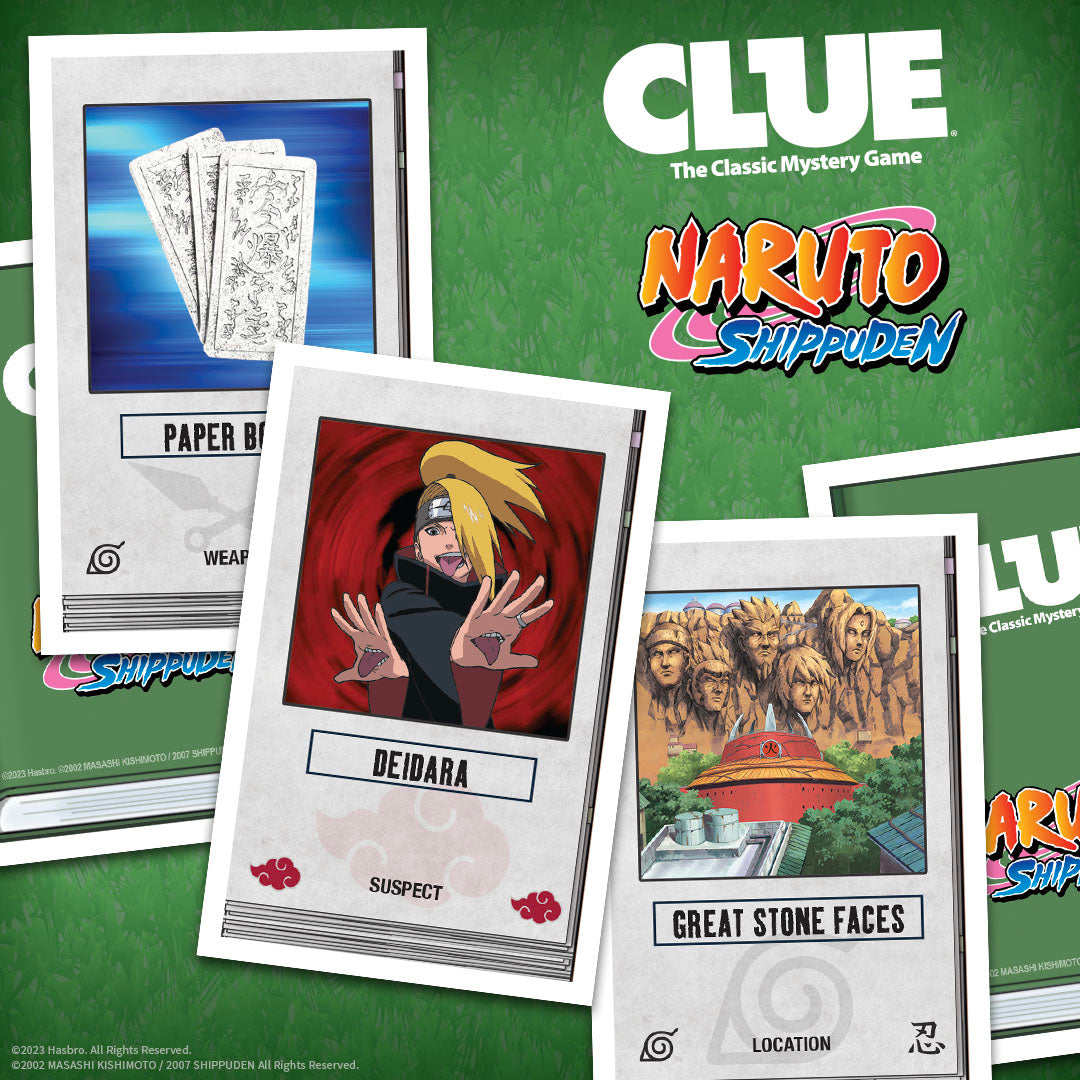 CLUE®: Naruto Shippuden - Trò chơi Board Game trinh thám - The Op Games