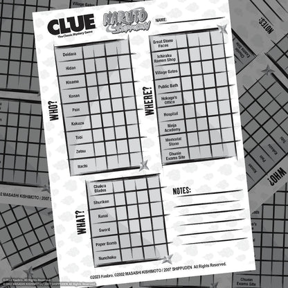 CLUE®: Naruto Shippuden - Trò chơi Board Game trinh thám - The Op Games