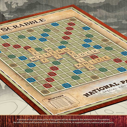 SCRABBLE®: National Parks - Trò chơi ghép chữ chủ đề Công viên quốc gia - The Op Games
