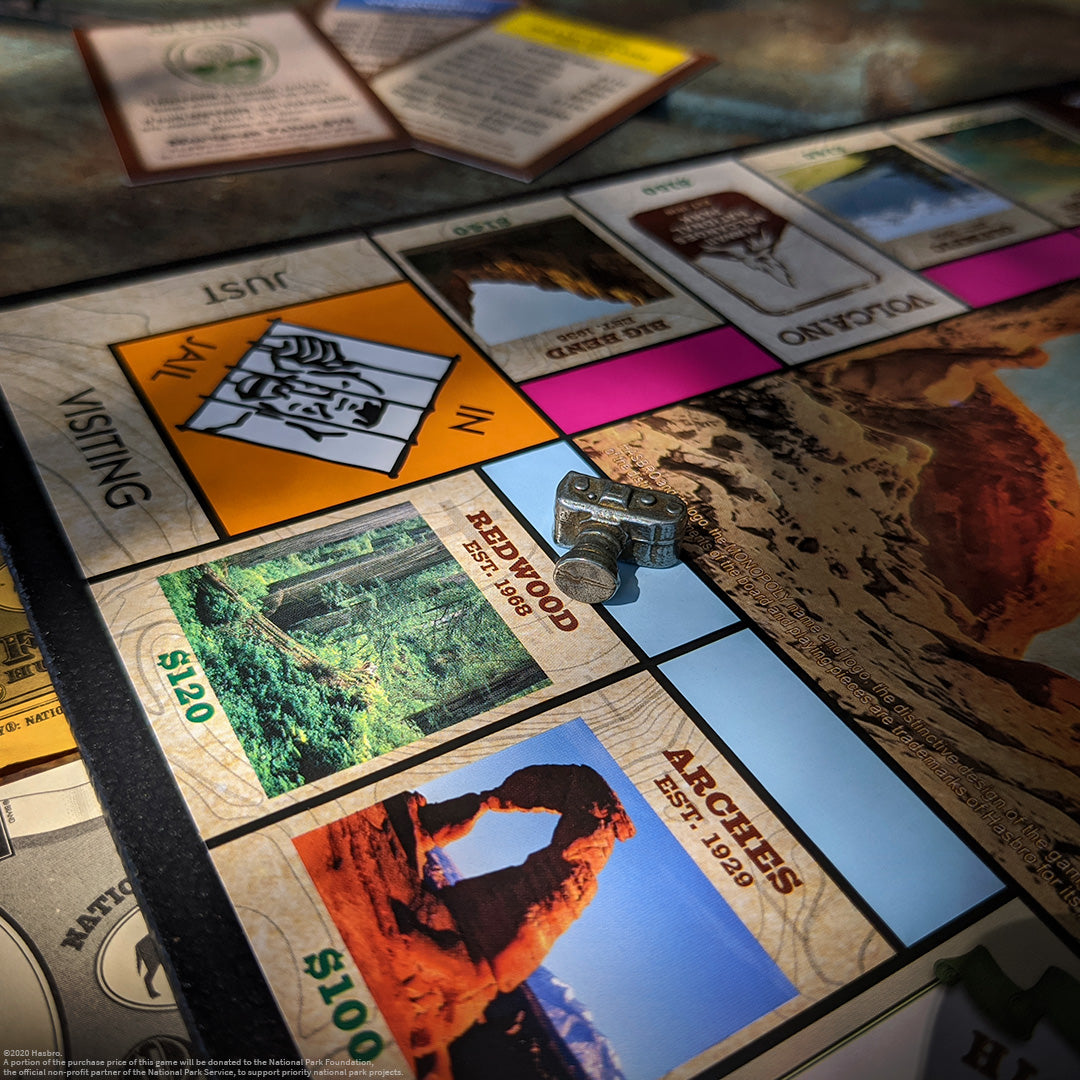 MONOPOLY®: National Parks Edition - Trò chơi cờ tỷ phú phiên bản Công viên Quốc gia - The Op Games