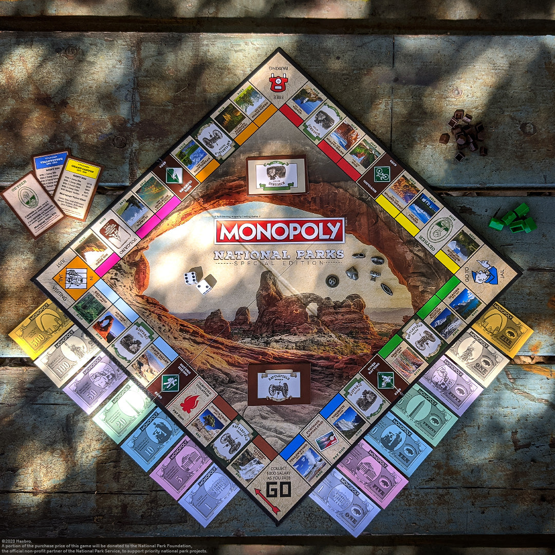 MONOPOLY®: National Parks Edition - Trò chơi cờ tỷ phú phiên bản Công viên Quốc gia - The Op Games