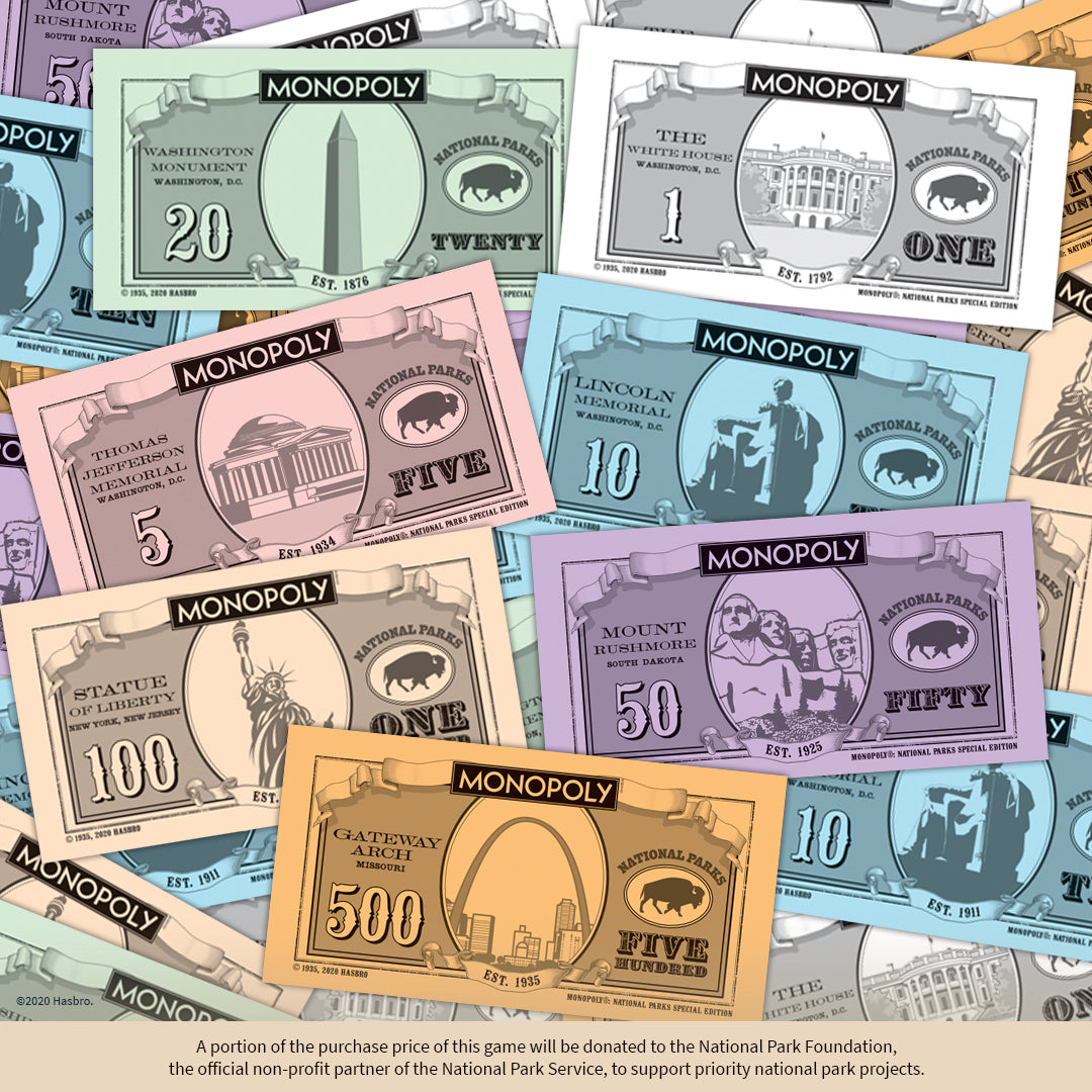 MONOPOLY®: National Parks Edition - Trò chơi cờ tỷ phú phiên bản Công viên Quốc gia - The Op Games