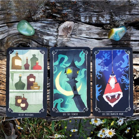 Bộ Quà Tặng Bài Tarot Nightmare Before Christmas (Kèm Sách Hướng Dẫn)