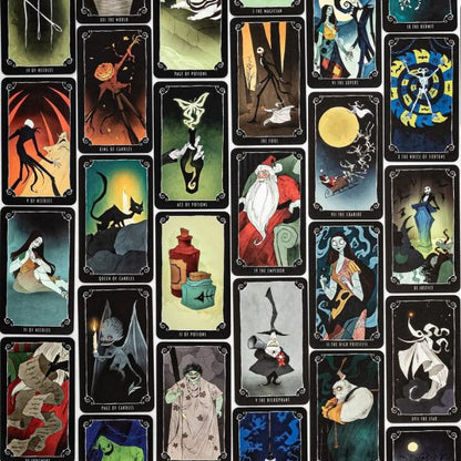 Bộ Quà Tặng Bài Tarot Nightmare Before Christmas (Kèm Sách Hướng Dẫn)