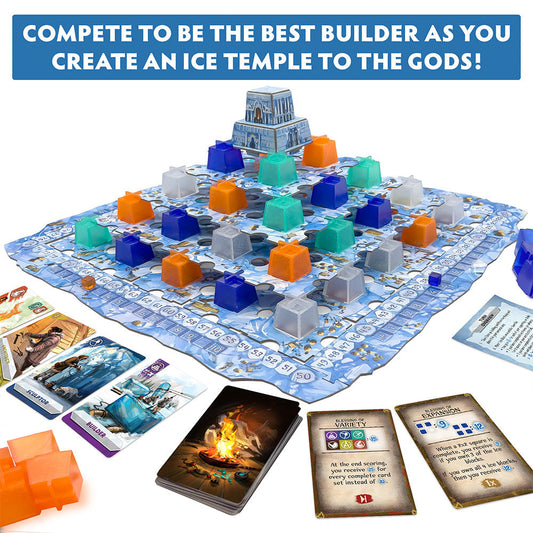 Nunatak: Temple of Ice - Board Game Chiến Thuật Xây Dựng Đền Băng - Thames & Kosmos - Hình ảnh chi tiết 2