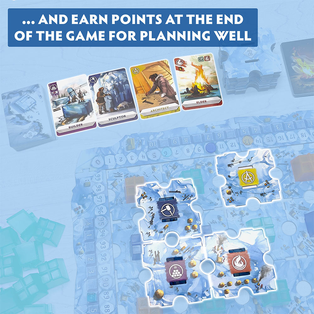 Nunatak: Temple of Ice - Board Game Chiến Thuật Xây Dựng Đền Băng - Thames & Kosmos - Hình ảnh bổ sung 4