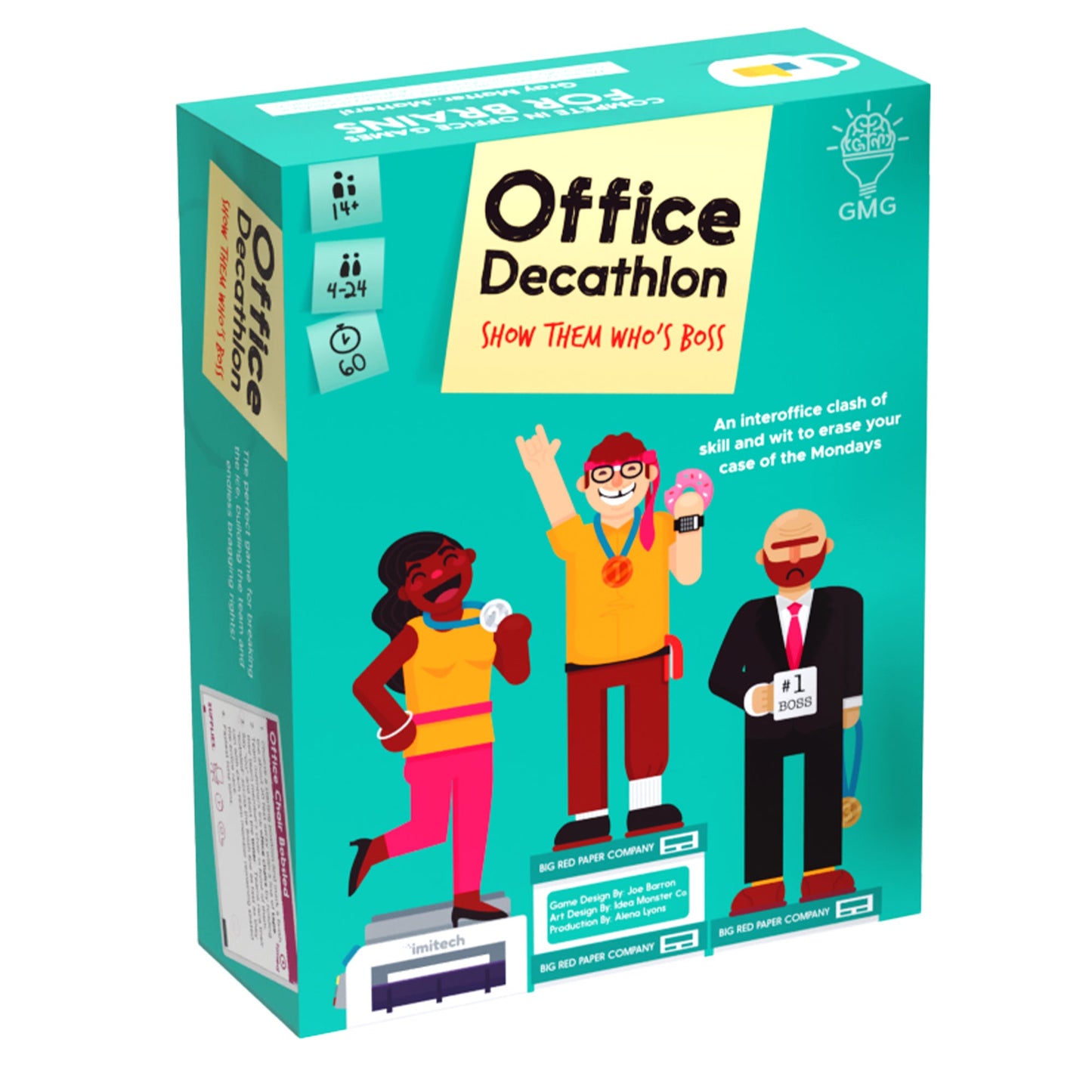 Office Decathlon Party Game - Board Game Tiệc Tùng Văn Phòng - Gray Matters Games