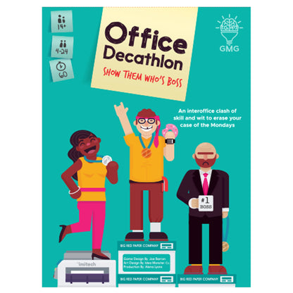 Office Decathlon Party Game - Board Game Tiệc Tùng Văn Phòng - Gray Matters Games