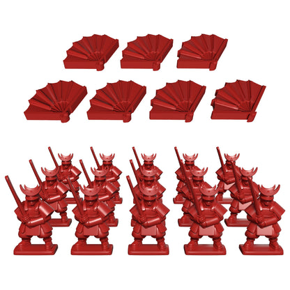 Gunsen: The Battle for Toshi Ranbo Board Game