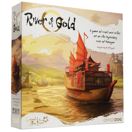 River of Gold - Board Game Chiến Thuật Xây Dựng Đế Chế Rokugan