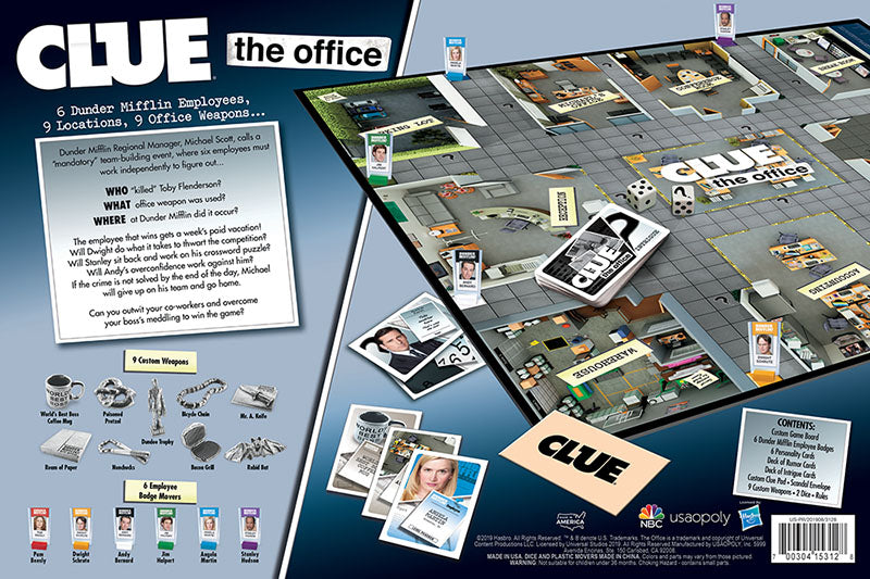 CLUE®: The Office - Board game giải đố bí mật văn phòng - The Op Games