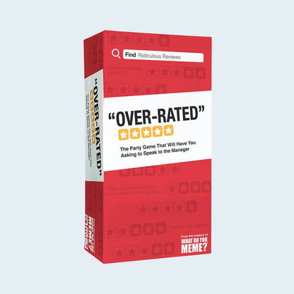 Over-Rated™ Ridiculous Reviews Card Game - Board Game Thẻ Bài Tiệc Tùng - Relatable - Hình ảnh sản phẩm