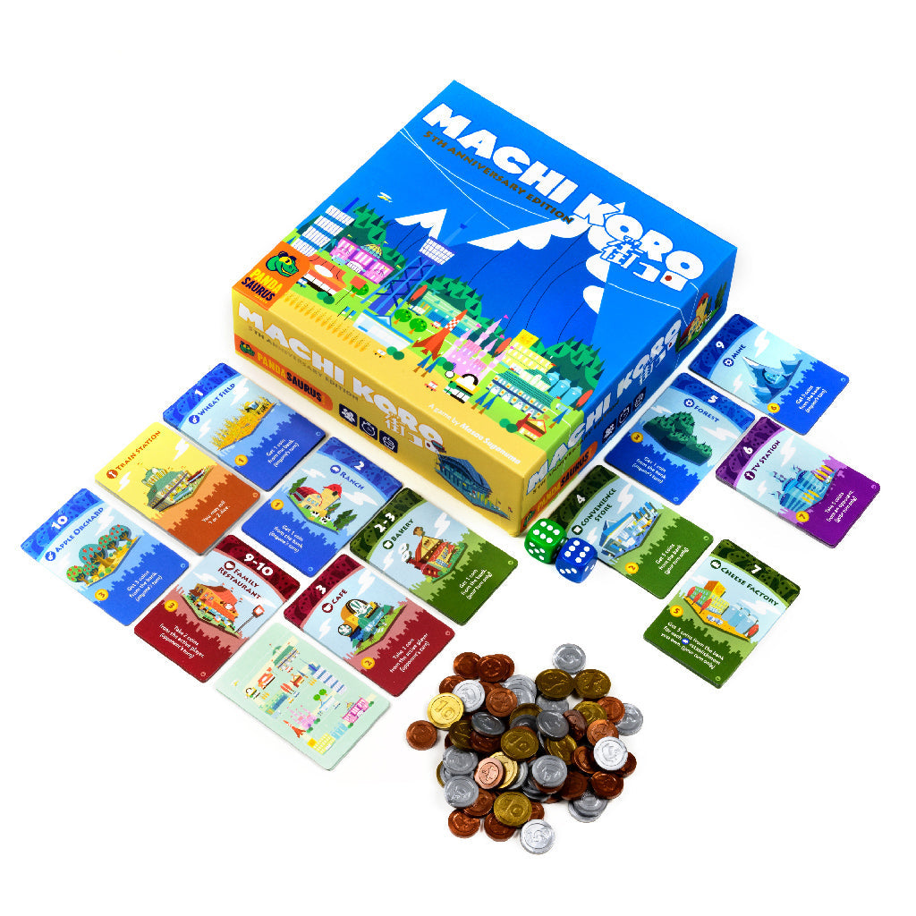 Machi Koro - Board Game Xây Dựng Thành Phố Chiến Thuật - Pandasaurus