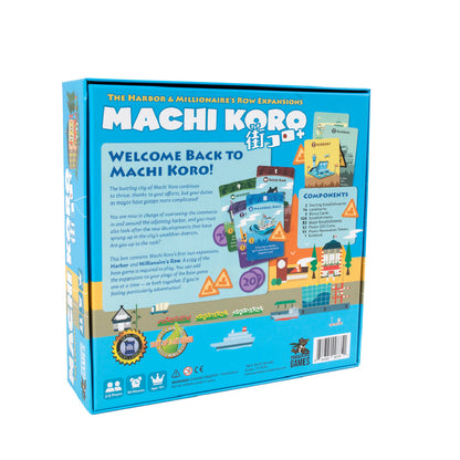 Machi Koro THE EXPANSIONS - Board Game Chiến Thuật Xây Dựng Thành Phố - Pandasaurus