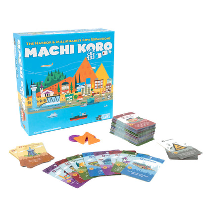 Machi Koro THE EXPANSIONS - Board Game Chiến Thuật Xây Dựng Thành Phố - Pandasaurus