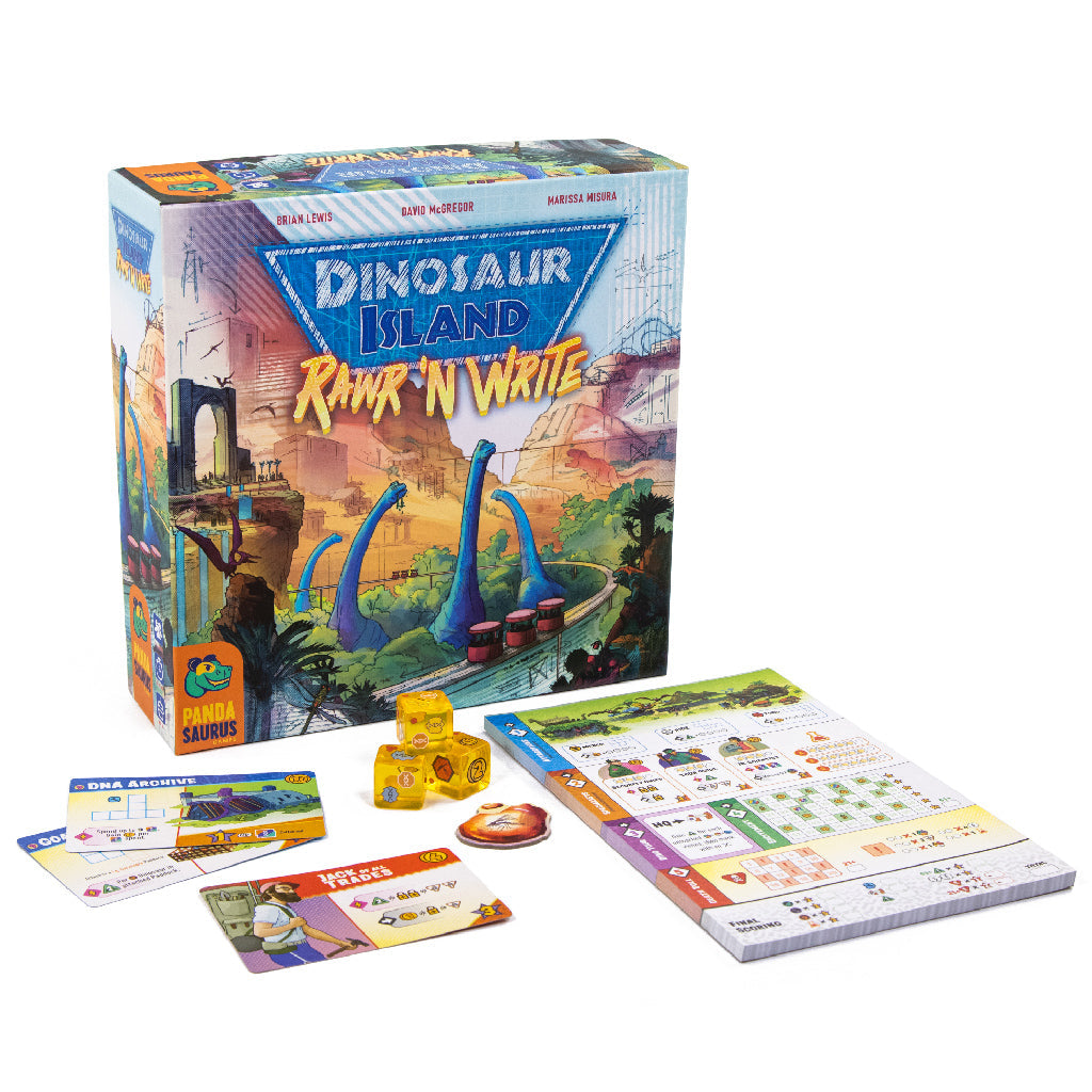 Dinosaur Island Rawr and Write - Board game chiến thuật Roll and Write - Pandasaurus - Góc nhìn khác 3
