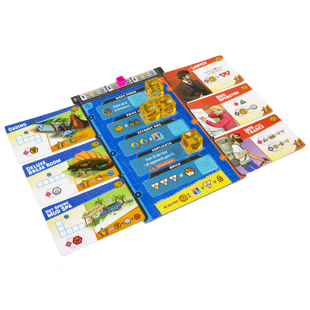 Dinosaur Island Rawr and Write - Board game chiến thuật Roll and Write - Pandasaurus - Hình ảnh bổ sung 4