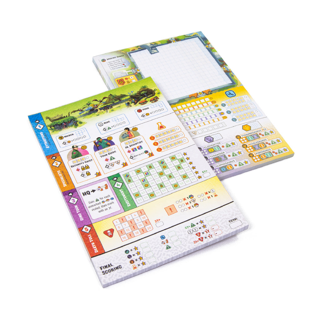 Dinosaur Island Rawr and Write - Board game chiến thuật Roll and Write - Pandasaurus - Hình ảnh bổ sung 5