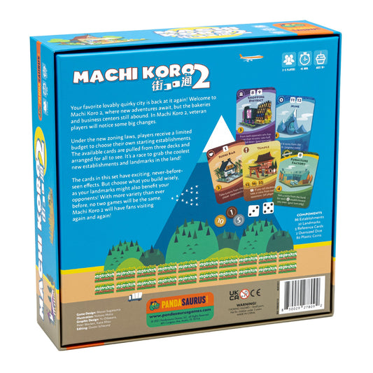 Machi Koro 2 Board Game - Board Game Xây Dựng Thành Phố - Pandasaurus