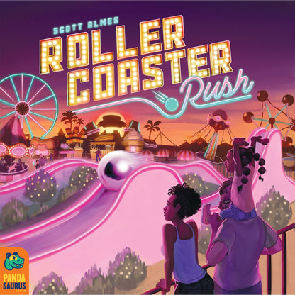 Roller Coaster Rush - Board Game Xây Dựng Tàu Lượn Siêu Tốc - Pandasaurus