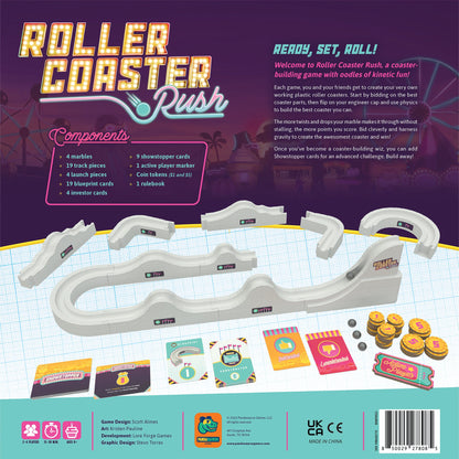 Roller Coaster Rush - Board Game Xây Dựng Tàu Lượn Siêu Tốc - Pandasaurus
