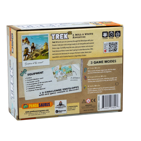 Trek 12 Board Game - Trò Chơi Chiến Thuật Himalaya - Pandasaurus