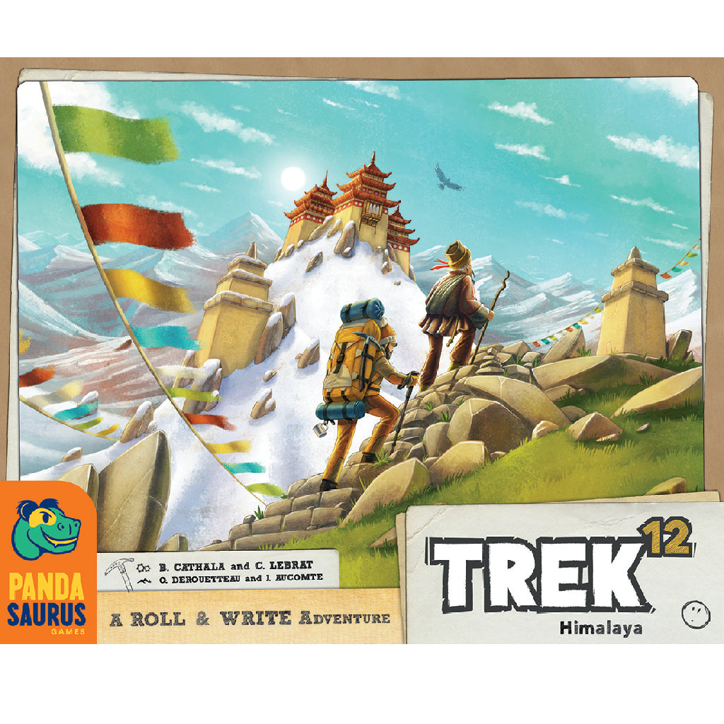 Trek 12 Board Game - Trò Chơi Chiến Thuật Himalaya - Pandasaurus - Góc nhìn khác 3