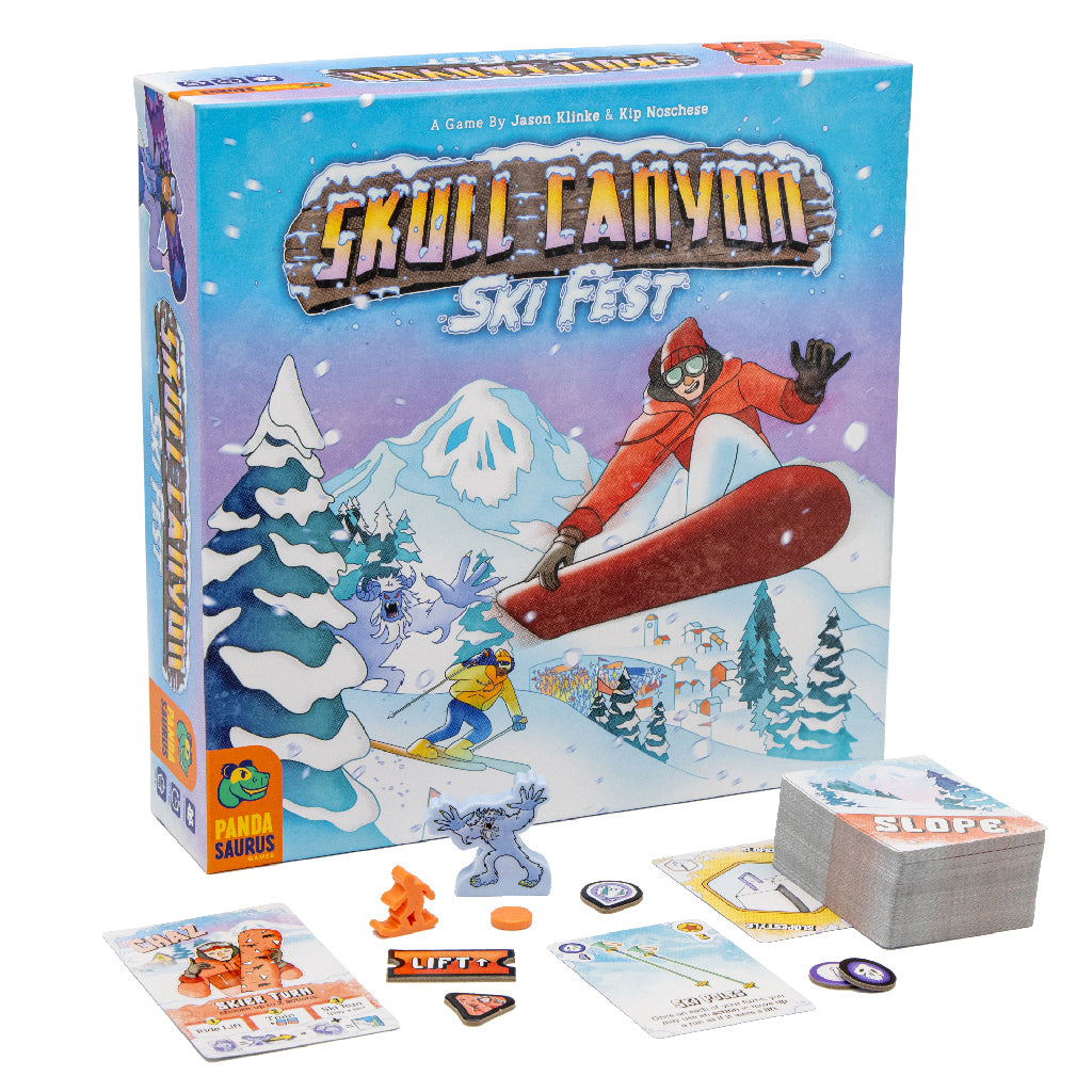 Skull Canyon: Ski Fest Board Game - Board Game Chiến Thuật Trượt Tuyết - Pandasaurus