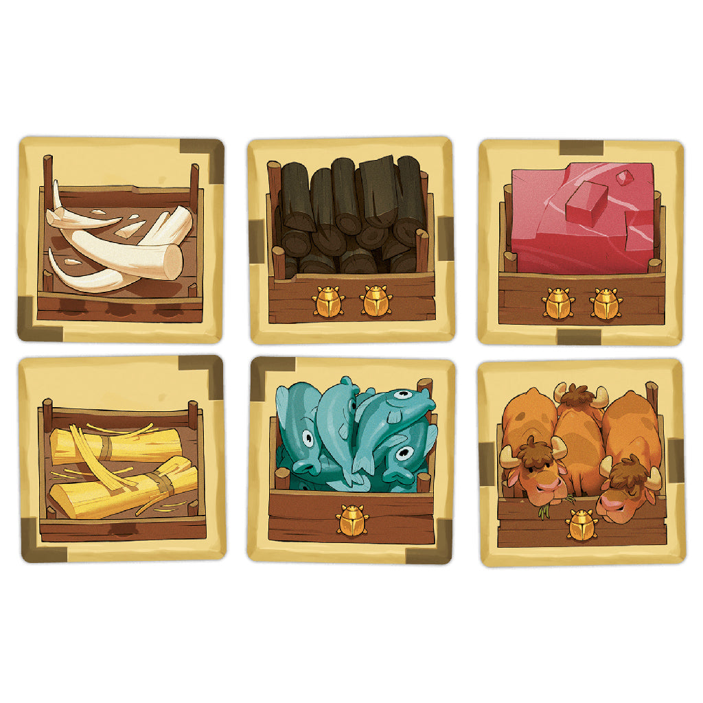 Sobek 2 Players Board Game - Board Game Chiến Thuật 2 Người - Pandasaurus