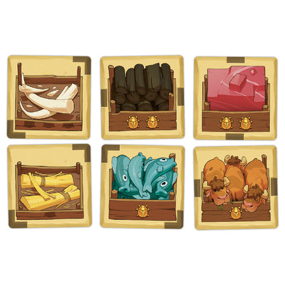 Sobek 2 Players Board Game - Board Game Chiến Thuật 2 Người - Pandasaurus