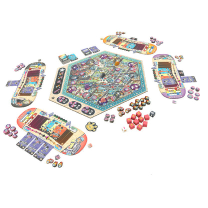 Skate Summer Board Game - Trò Chơi Chiến Thuật Trượt Ván - Pandasaurus