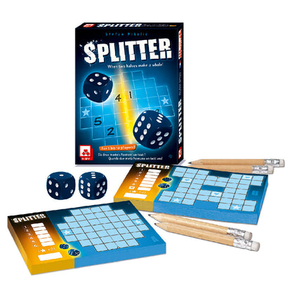 Splitter Board Game - Trò chơi Chiến thuật Roll-and-Write - Pandasaurus