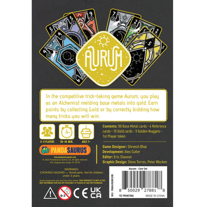 Aurum Card Game - Board game thẻ bài chiến thuật giả kim - Pandasaurus