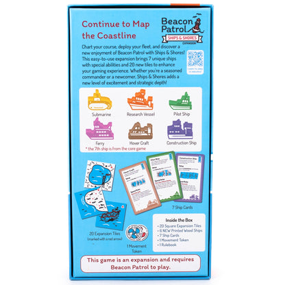 Beacon Patrol: Ships and Shores Board Game Expansion - Bản mở rộng Board Game - Pandasaurus