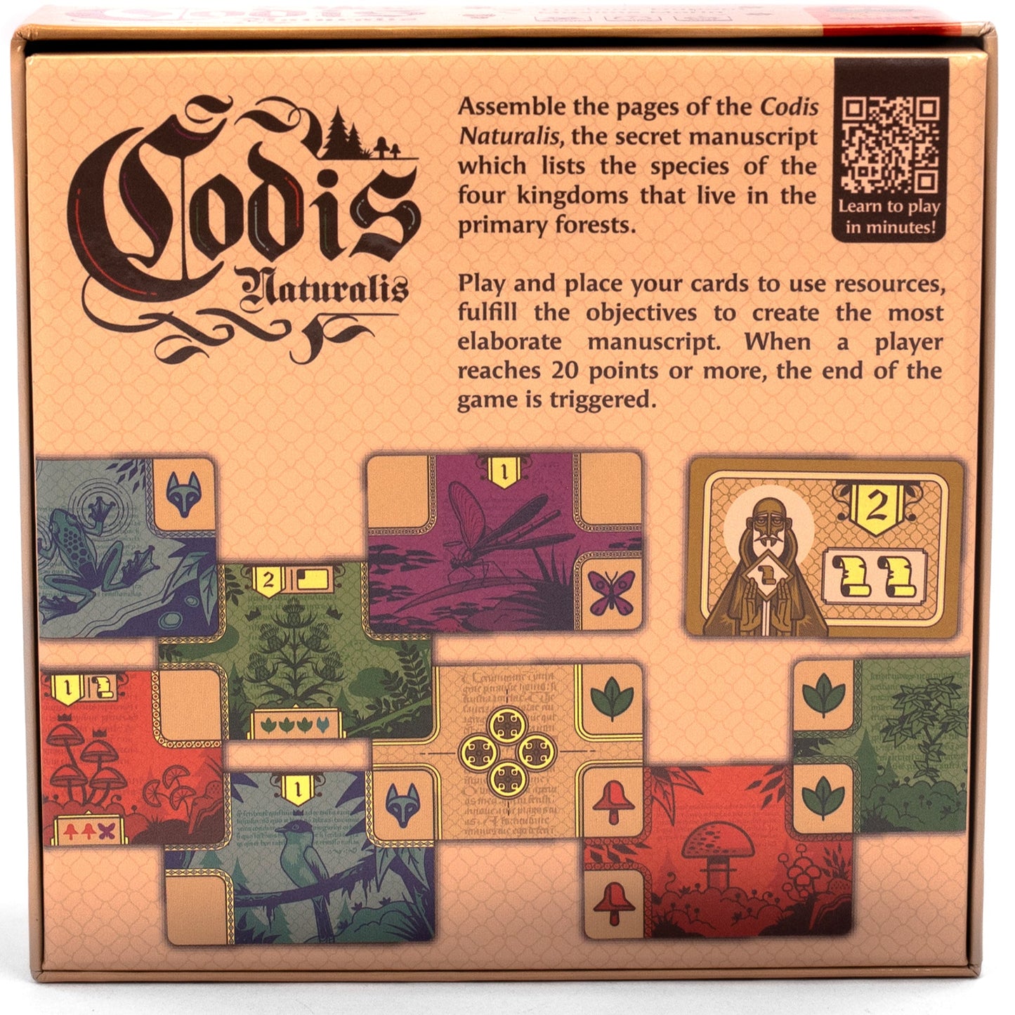 Codis Naturalis Board Game - Trò chơi thẻ bài chiến thuật - Pandasaurus