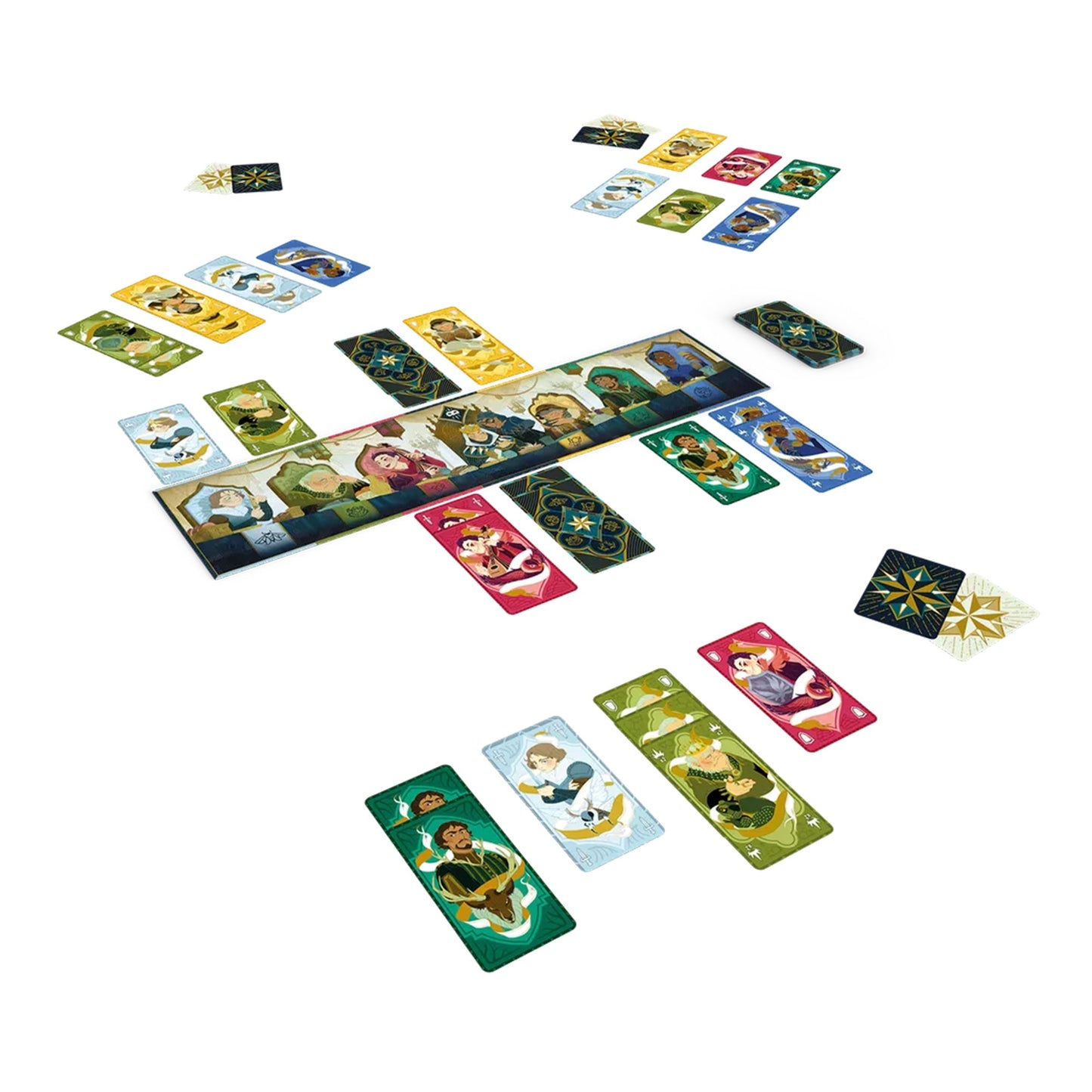 Courtisans Card Game - Trò chơi thẻ bài chiến thuật - Pandasaurus