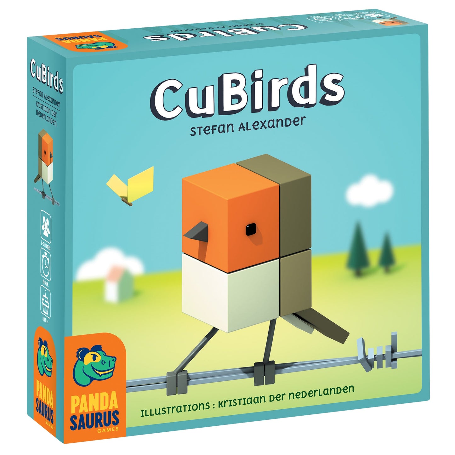 CuBirds Card Game - Trò Chơi Thẻ Bài Thu Thập Đàn Chim - Pandasaurus - Hình ảnh sản phẩm