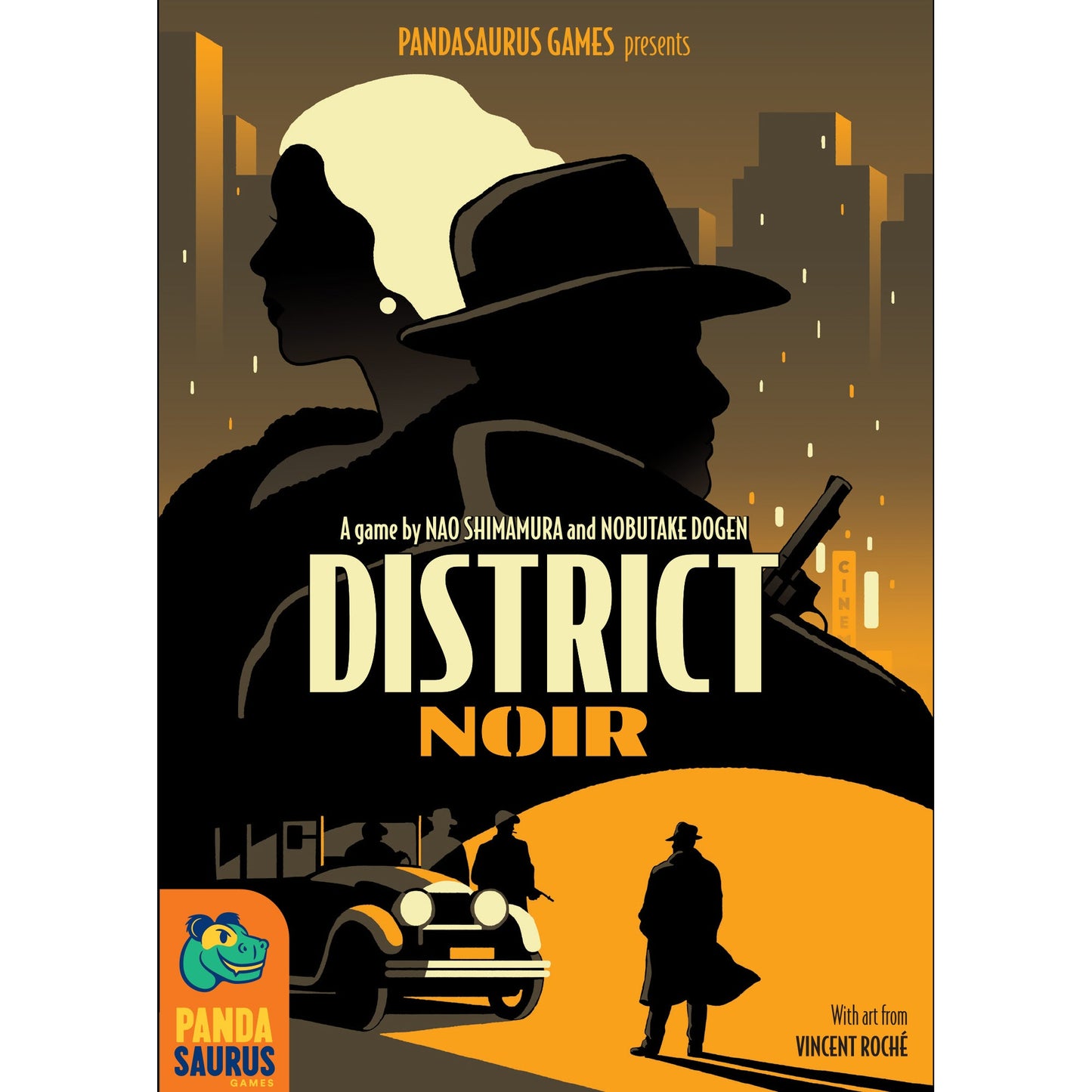 District Noir Card Game - Trò chơi thẻ bài chiến thuật - Pandasaurus