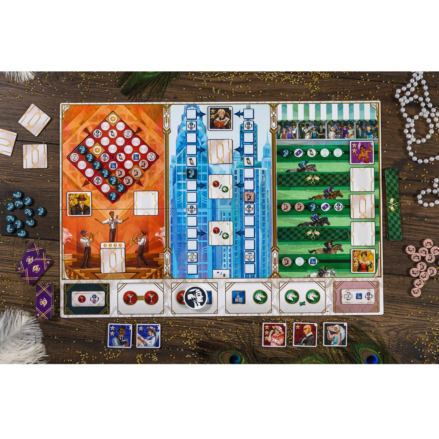 Gatsby Board Game - Trò chơi Board Game chiến thuật 2 người - Pandasaurus