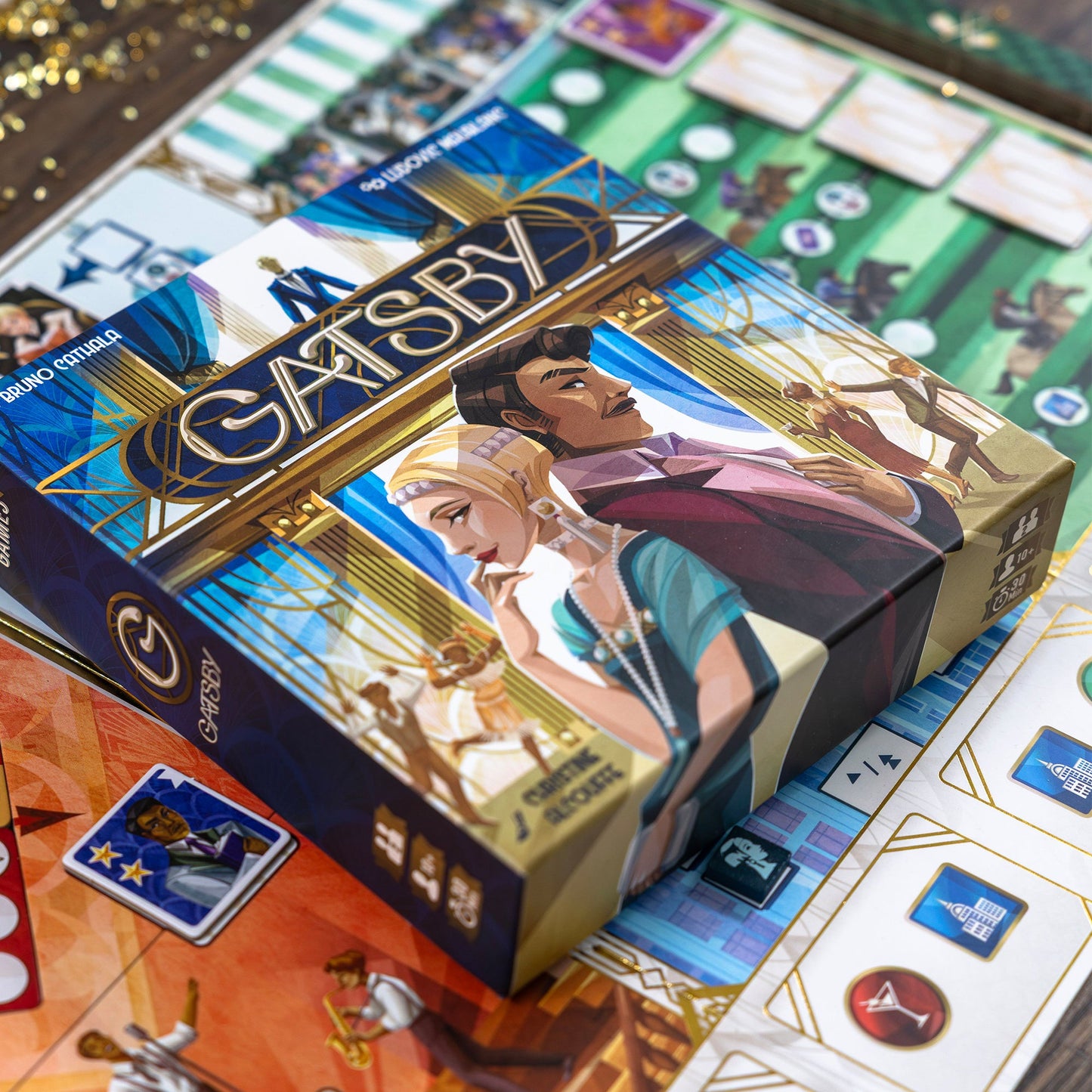 Gatsby Board Game - Trò chơi Board Game chiến thuật 2 người - Pandasaurus