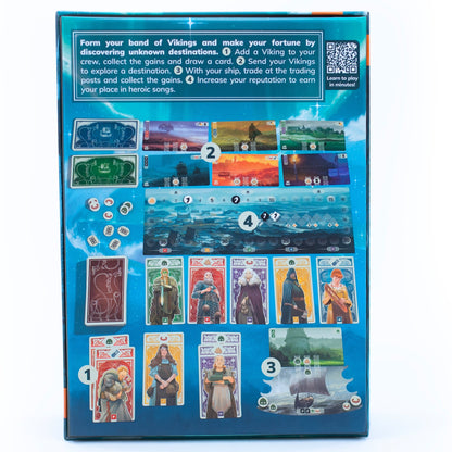 Knarr Board Game - Trò Chơi Chiến Thuật Viking - Pandasaurus