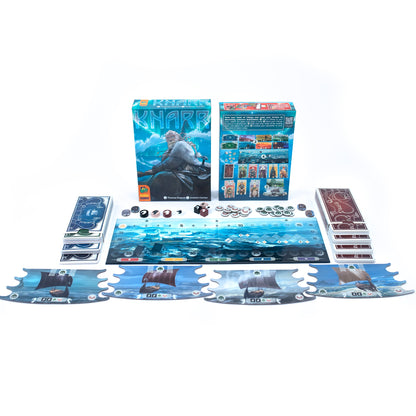 Knarr Board Game - Trò Chơi Chiến Thuật Viking - Pandasaurus