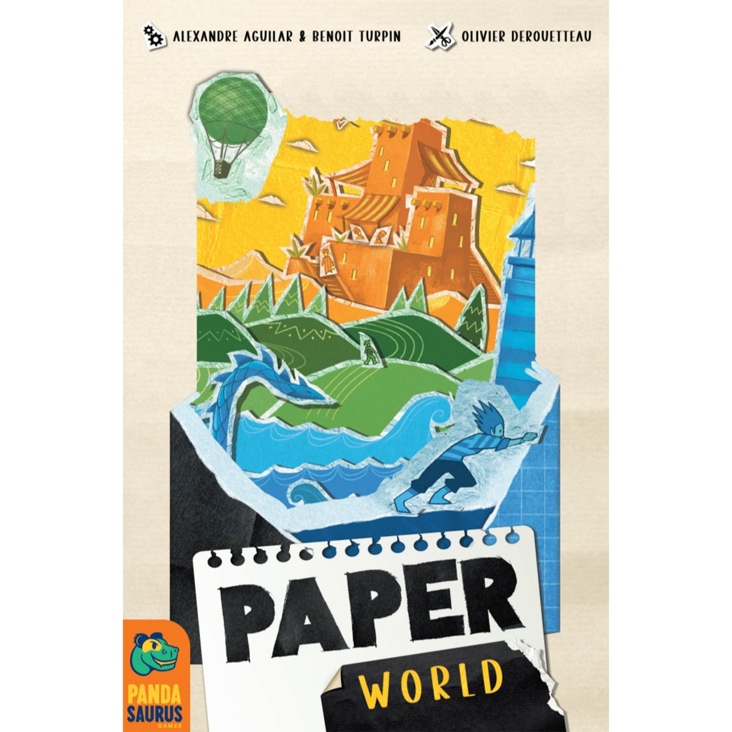 Paper World Card Game - Board Game Thẻ Bài Gia Đình - Pandasaurus
