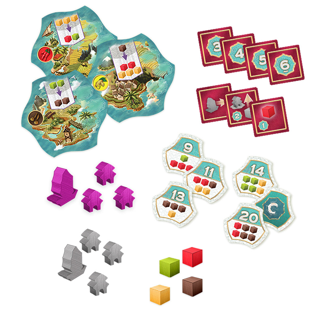 Century Eastern Wonders Board Game - Trò chơi chiến thuật đặt ô - Asmodee