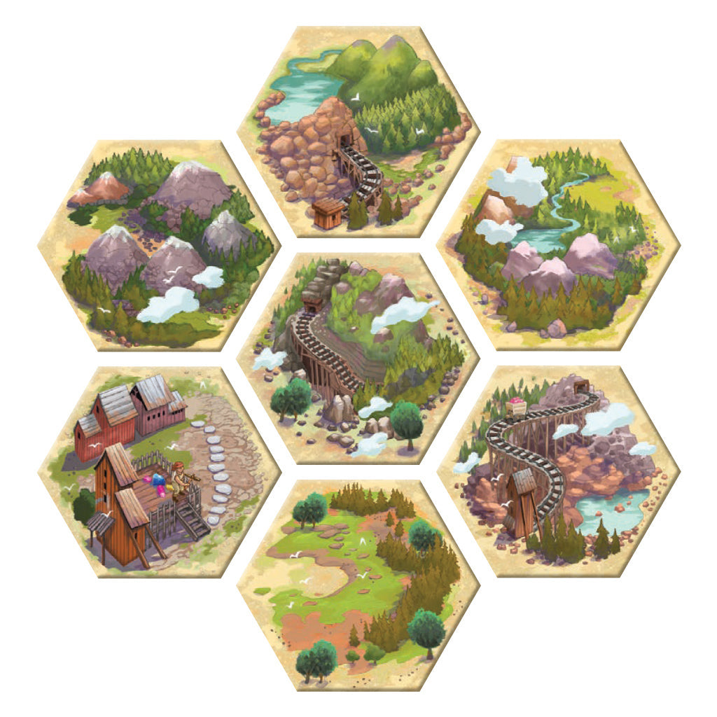 Century Golem Edition Eastern Mountains - Board Game Chiến Thuật Mở Rộng - Asmodee